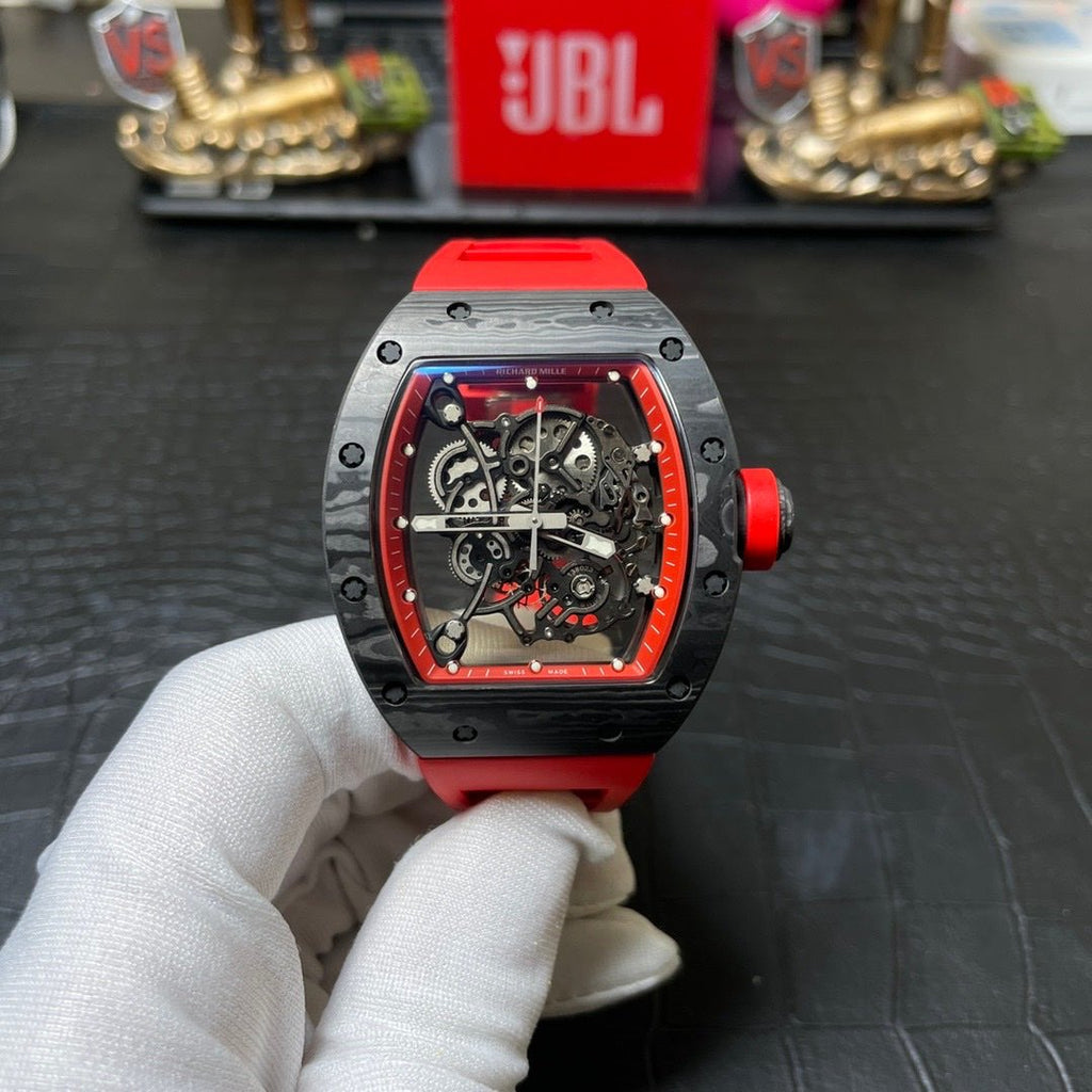 Richard Mille RM055 Carbon Watch Red 45mm