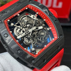Richard Mille RM055 Carbon Watch Red 45mm