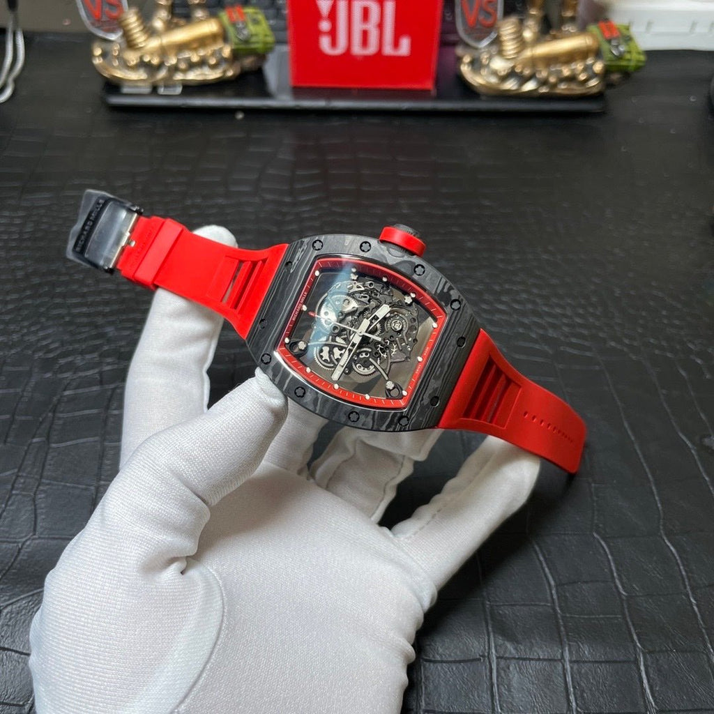 Richard Mille RM055 Carbon Watch Red 45mm
