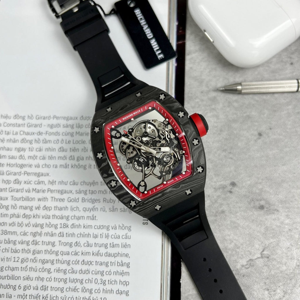 Richard Mille RM055  Watch Black 45mm