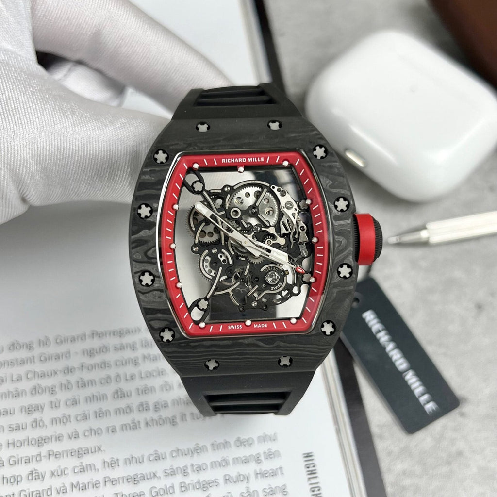 Richard Mille RM055  Watch Black 45mm