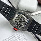 Richard Mille RM055  Watch Black 45mm