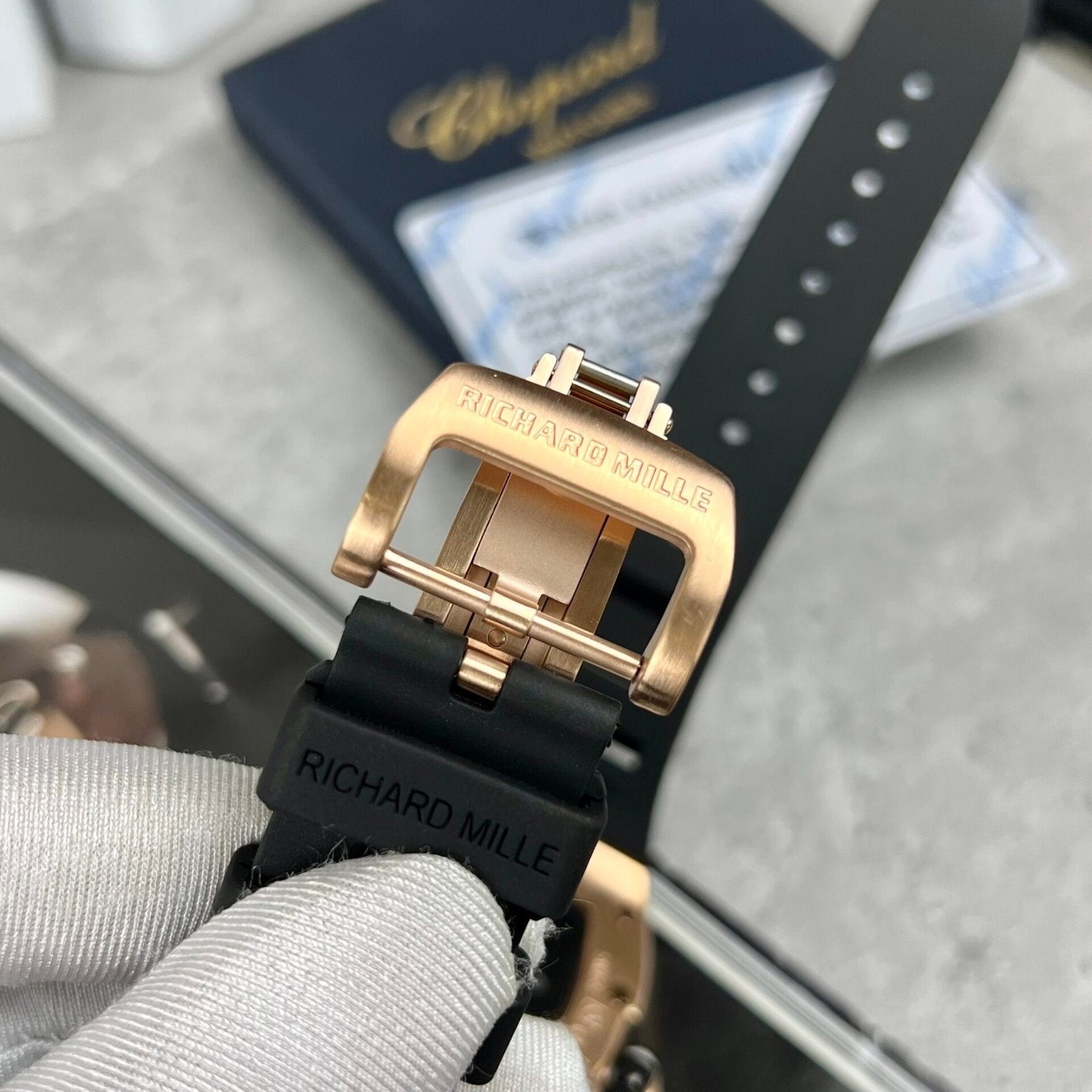 Richard Mille RM057 Jackie Chan  Watch With Full Diamonds 44mm