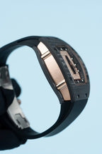 Richard Mille RM07-01 Carbon Watch Black Rubber Strap 36mm
