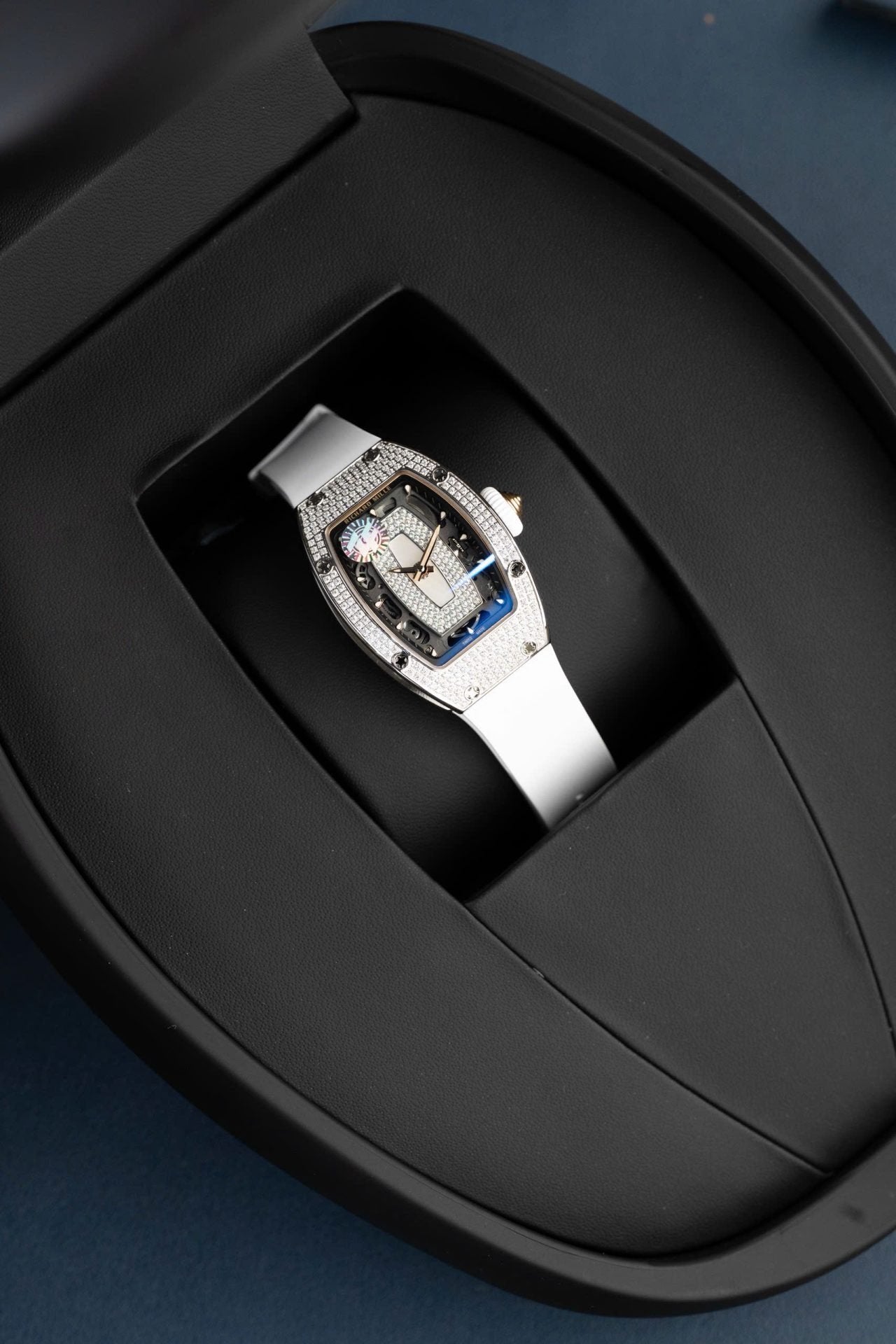 Richard Mille RM07-01 Knock Off Watch Women White Automatic Movement 36mm