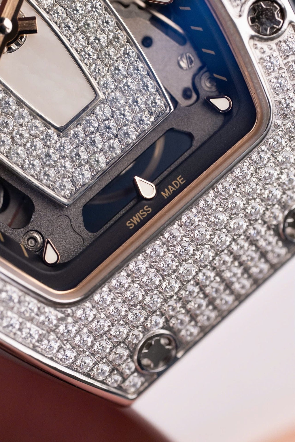Richard Mille RM07-01 Knock Off Watch Women White Automatic Movement 36mm