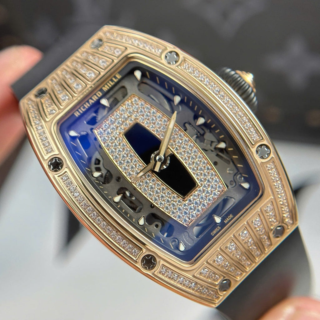 Richard Mille RM07-01 Watch Rubber Strap 36mm