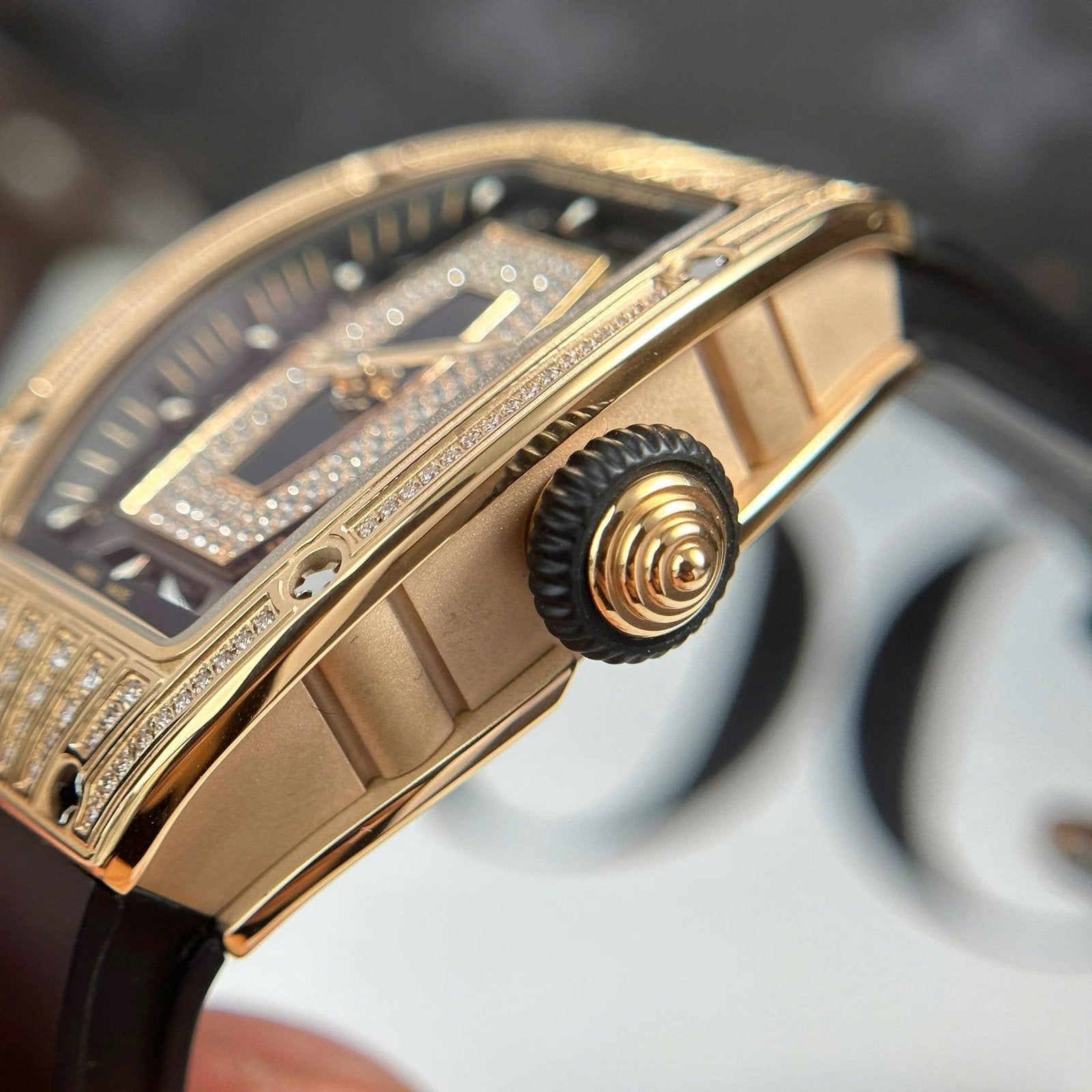 Richard Mille RM07-01 Watch Rubber Strap 36mm