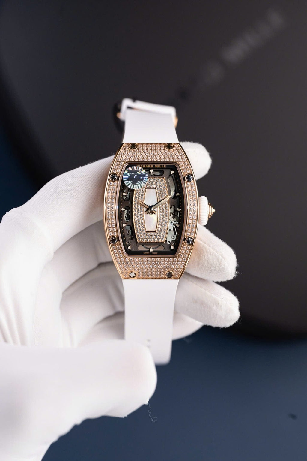 Richard Mille RM07-01  Watch Women White Automatic Movement 36mm
