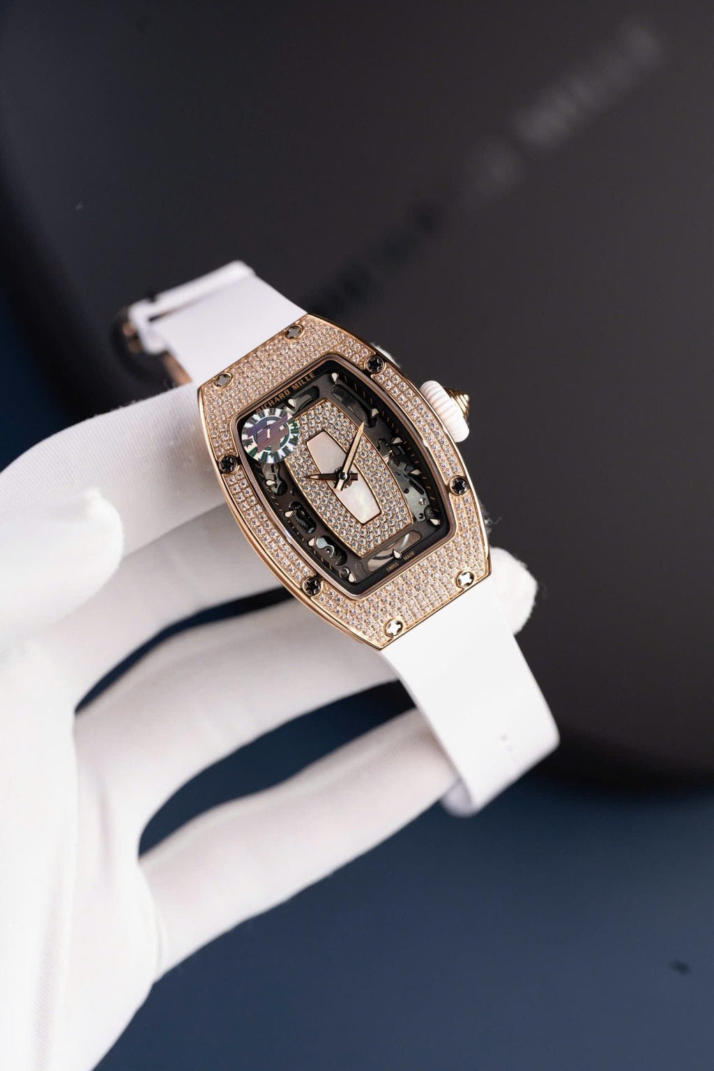 Richard Mille RM07-01  Watch Women White Automatic Movement 36mm