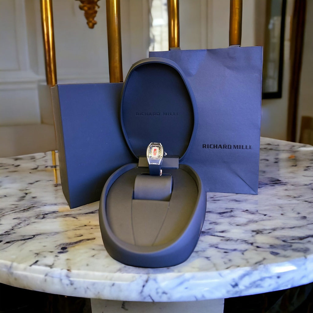 Richard Mille RM07 Watch Gold Wrapped With Natural Diamond 36mm