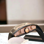 Richard Mille RM07 Watch Gold Wrapped With Natural Diamond 36mm