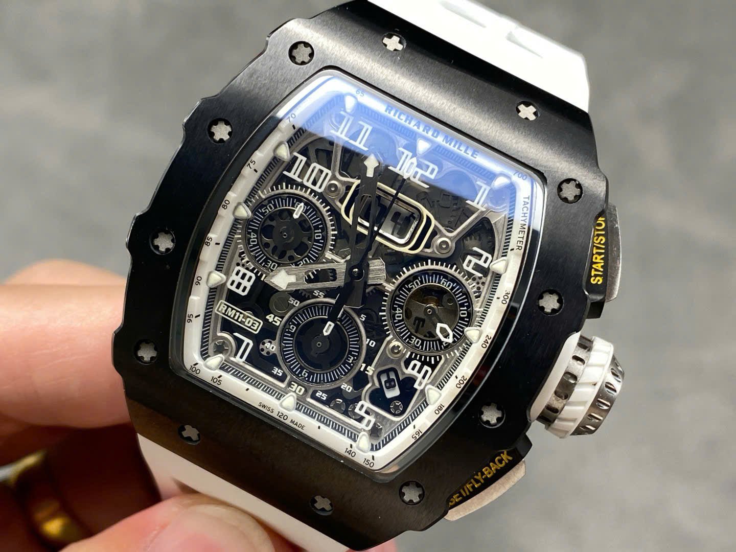 Richard Mille RM11-03 Automatic Flyback Chronograph Watch 45x50mm