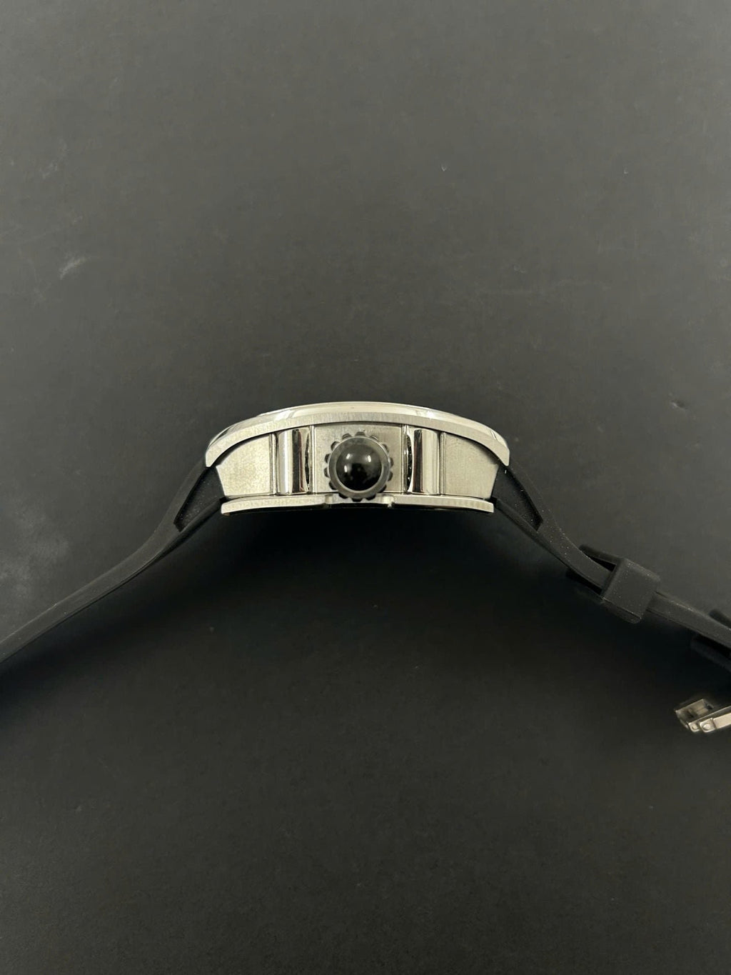 Richard Mille RM19-02  Watch Full Diamonds CZ Rubber Strap 44mm