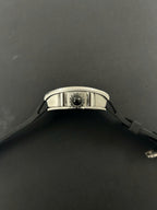 Richard Mille RM19-02  Watch Full Diamonds CZ Rubber Strap 44mm
