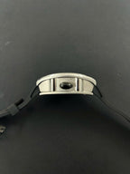 Richard Mille RM19-02  Watch Full Diamonds CZ Rubber Strap 44mm