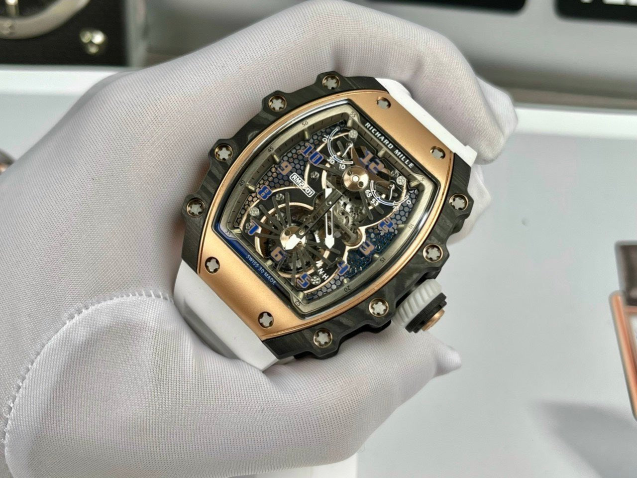 Richard Mille RM21-01 Aerodyne Tourbillon Watch 45mm