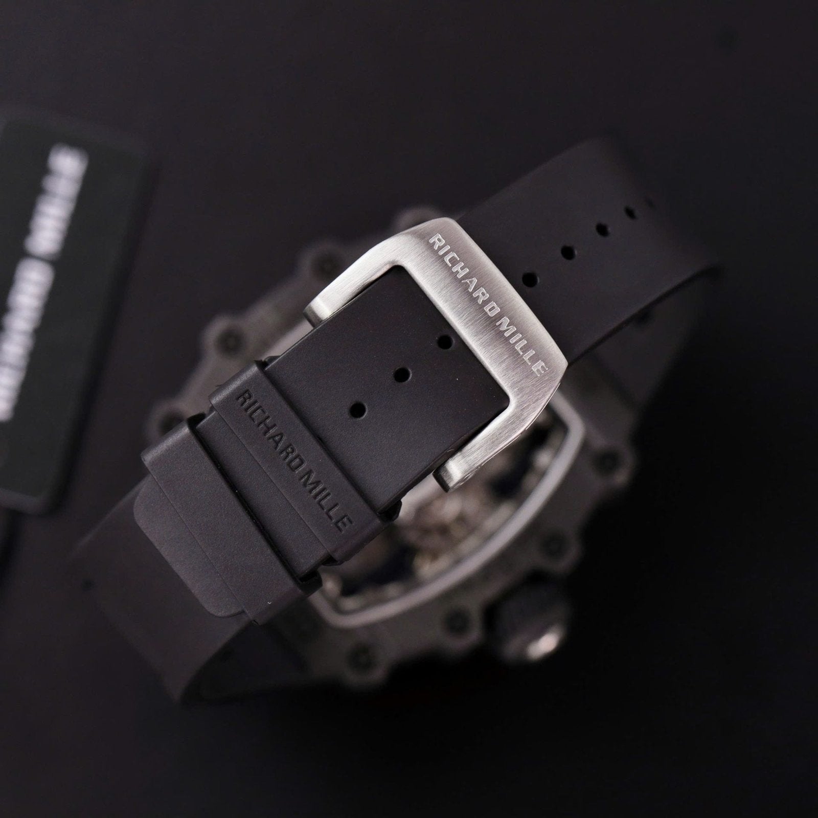 Richard Mille RM21-01 Tourbillon Watch Rubber Strap 45mm