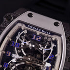 Richard Mille RM21-01 Tourbillon Watch Rubber Strap 45mm