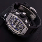 Richard Mille RM21-01 Tourbillon Watch Rubber Strap 45mm