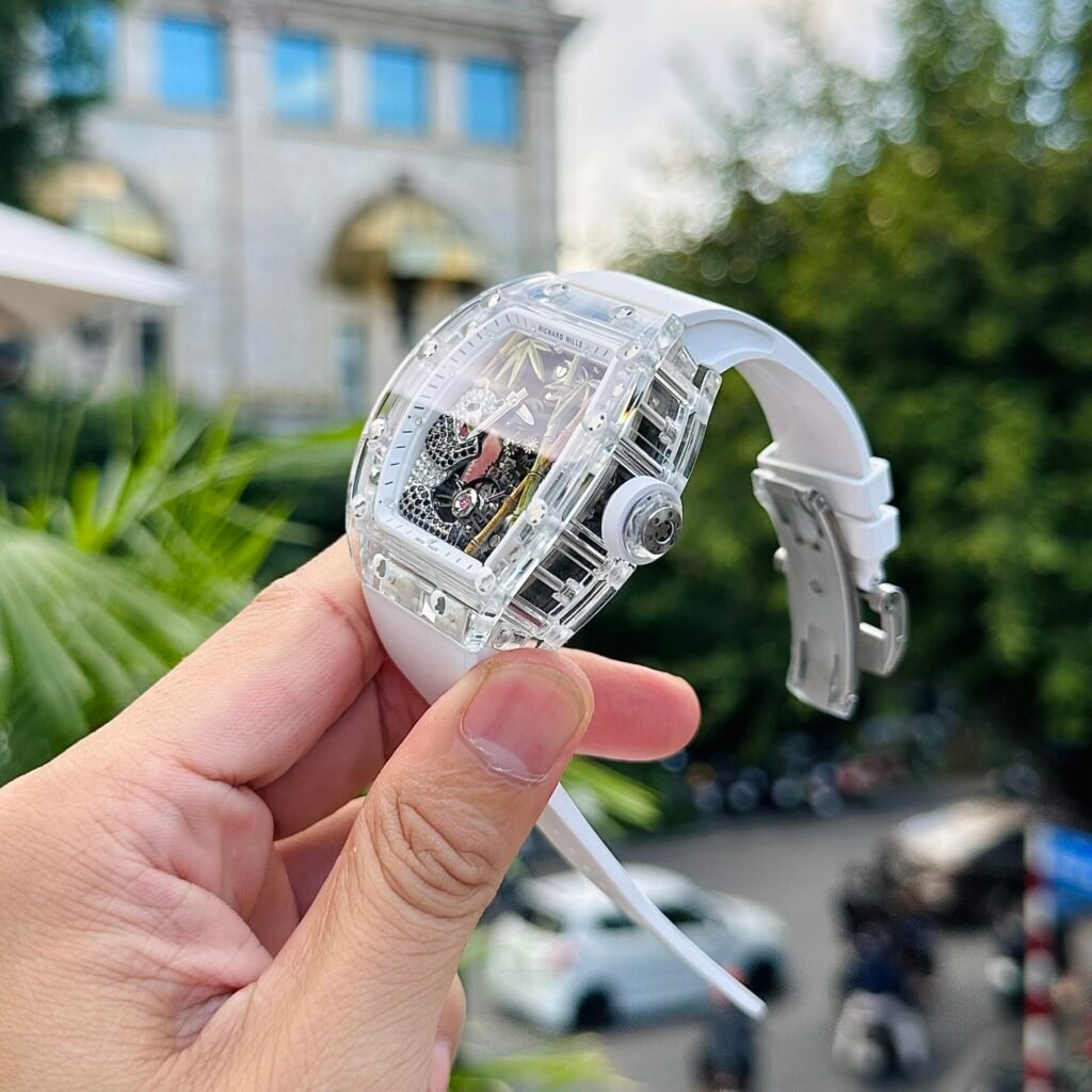 Richard Mille Watch RM26-01 Tourbillon Sapphire Motifs Panda 43mm
