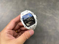 Richard Mille RM27-02 Rafael Nadal Tourbillon White Carbom Watch 40x48mm