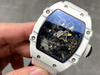 Richard Mille RM27-02 Rafael Nadal Tourbillon White Carbom Watch 40x48mm