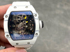 Richard Mille RM27-02 Rafael Nadal Tourbillon White Carbom Watch 40x48mm