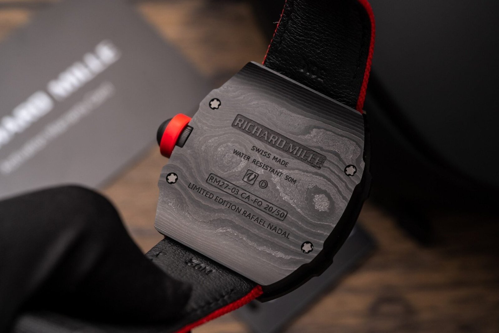 Richard Mille  Watch RM27-03 Tourbillon Rafael Nadal Carbon 44mm