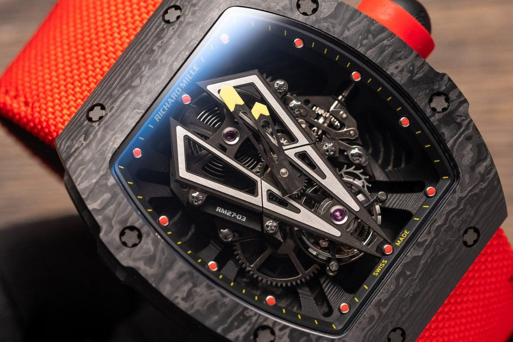 Richard Mille  Watch RM27-03 Tourbillon Rafael Nadal Carbon 44mm
