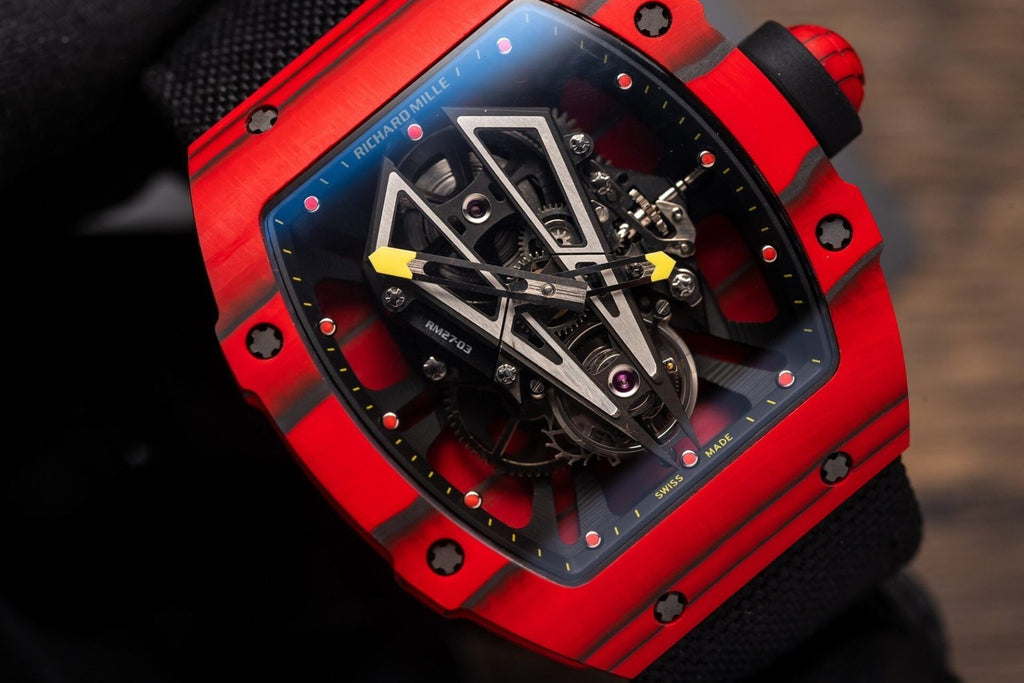 Richard Mille Watch RM27-03 Tourbillon Rafael Nadal Red Carbon 44mm