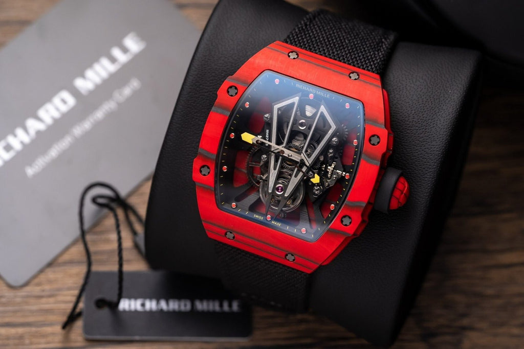 Richard Mille Watch RM27-03 Tourbillon Rafael Nadal Red Carbon 44mm