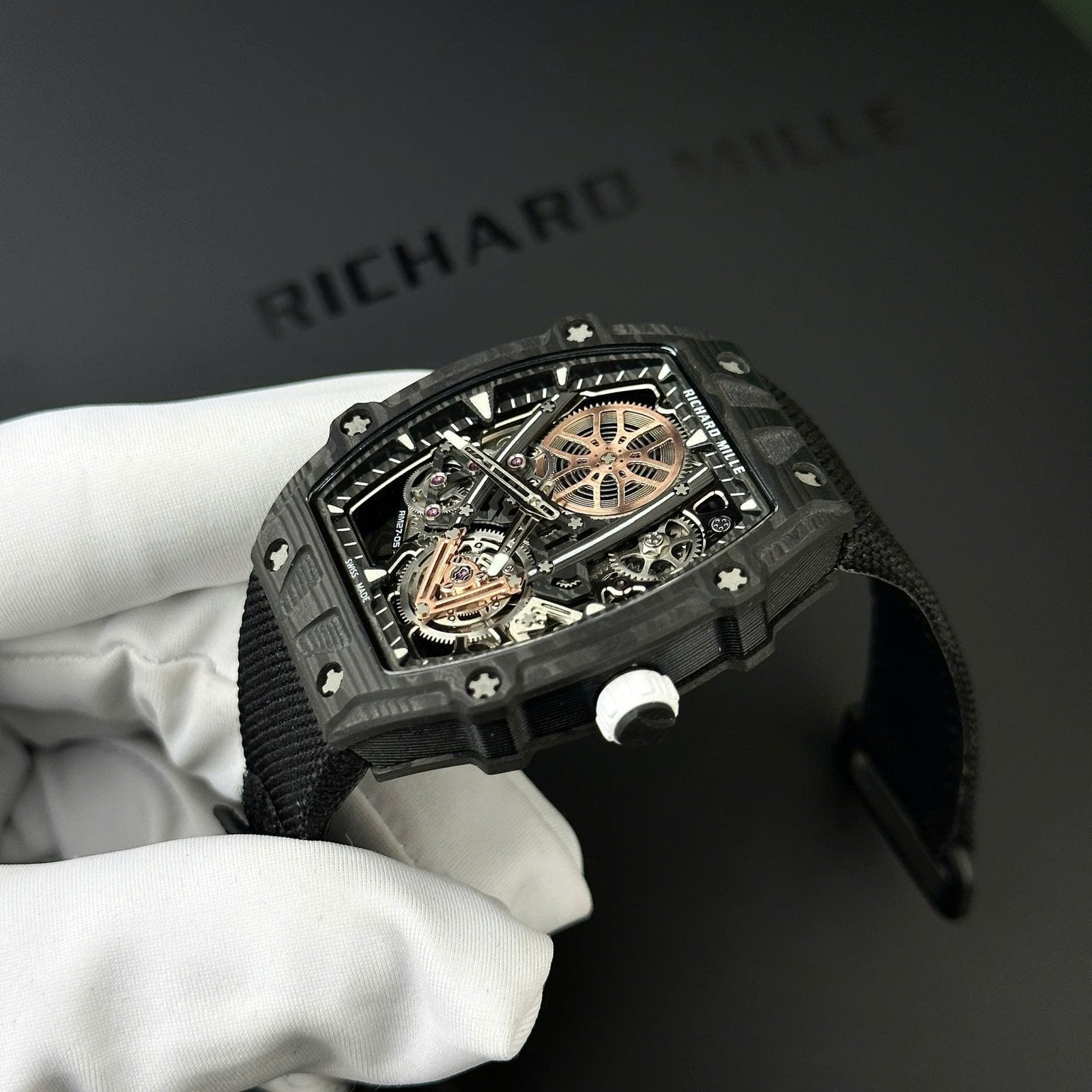 Richard Mille RM27-05 Carbon Watch 38x48mm