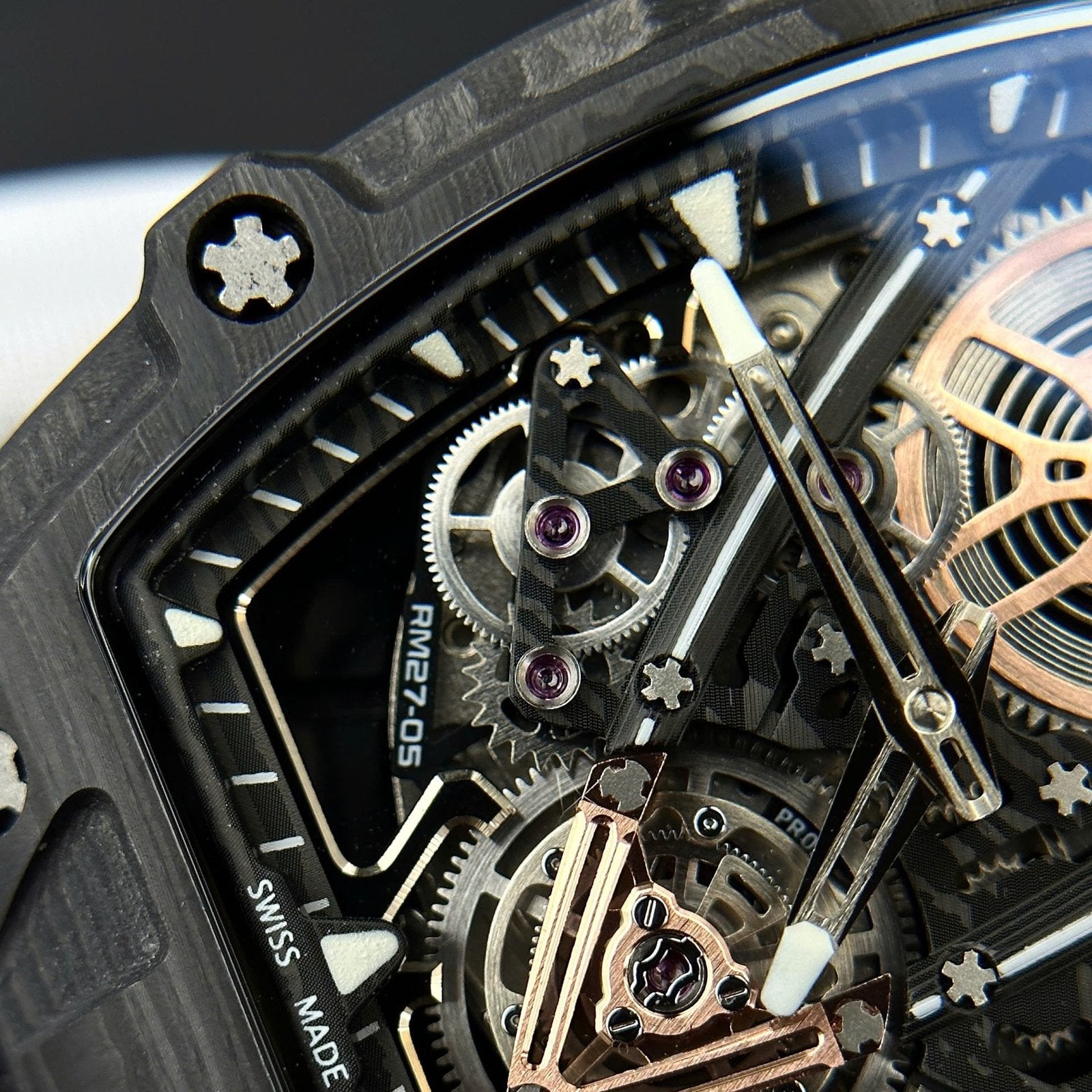 Richard Mille RM27-05 Carbon Watch 38x48mm