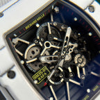 Richard Mille RM35-01 Rafael Nadal Red Rubber Strap Watch 42mm