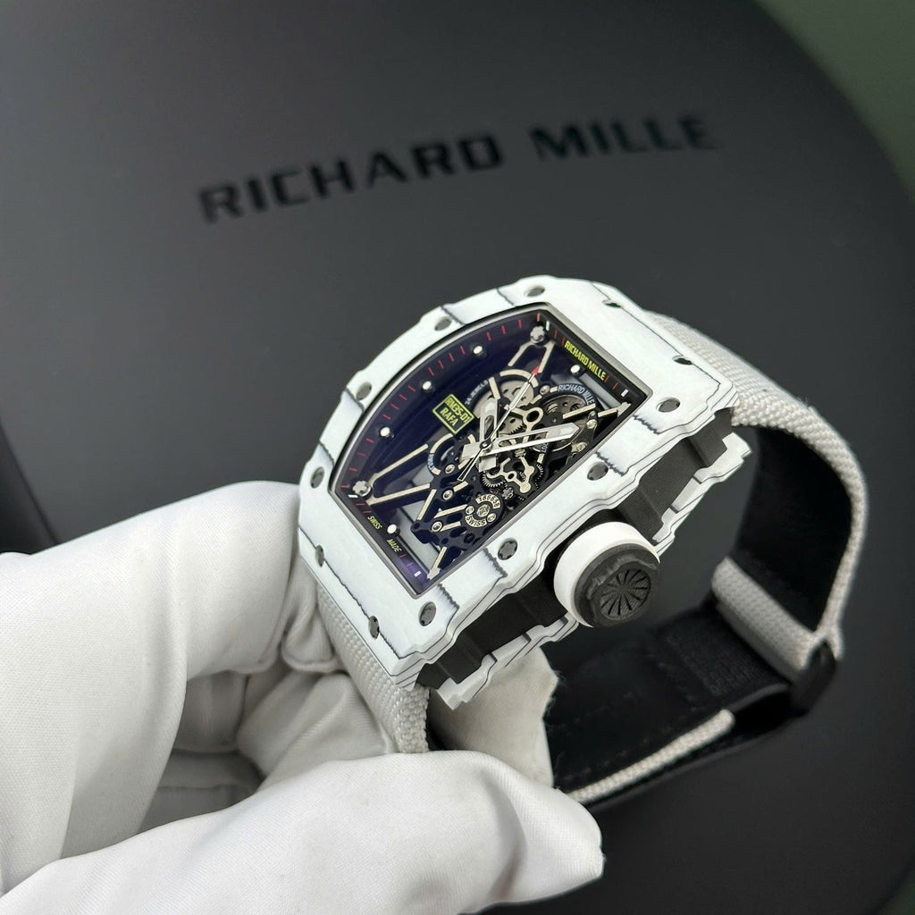 Richard Mille RM35-01 Rafael Nadal Red Rubber Strap Watch 42mm