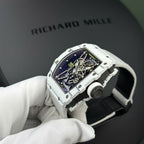 Richard Mille RM35-01 Rafael Nadal Red Rubber Strap Watch 42mm