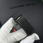 Richard Mille RM35-01 Watch Carbon Case Fabric Nato Strap 44,5x50mm