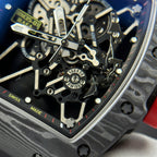 Richard Mille RM35-01 Watch Carbon Case Fabric Nato Strap 44,5x50mm