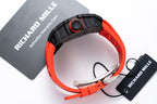 Richard Mille RM35-01 Watch Red Rubber Strap 45mm