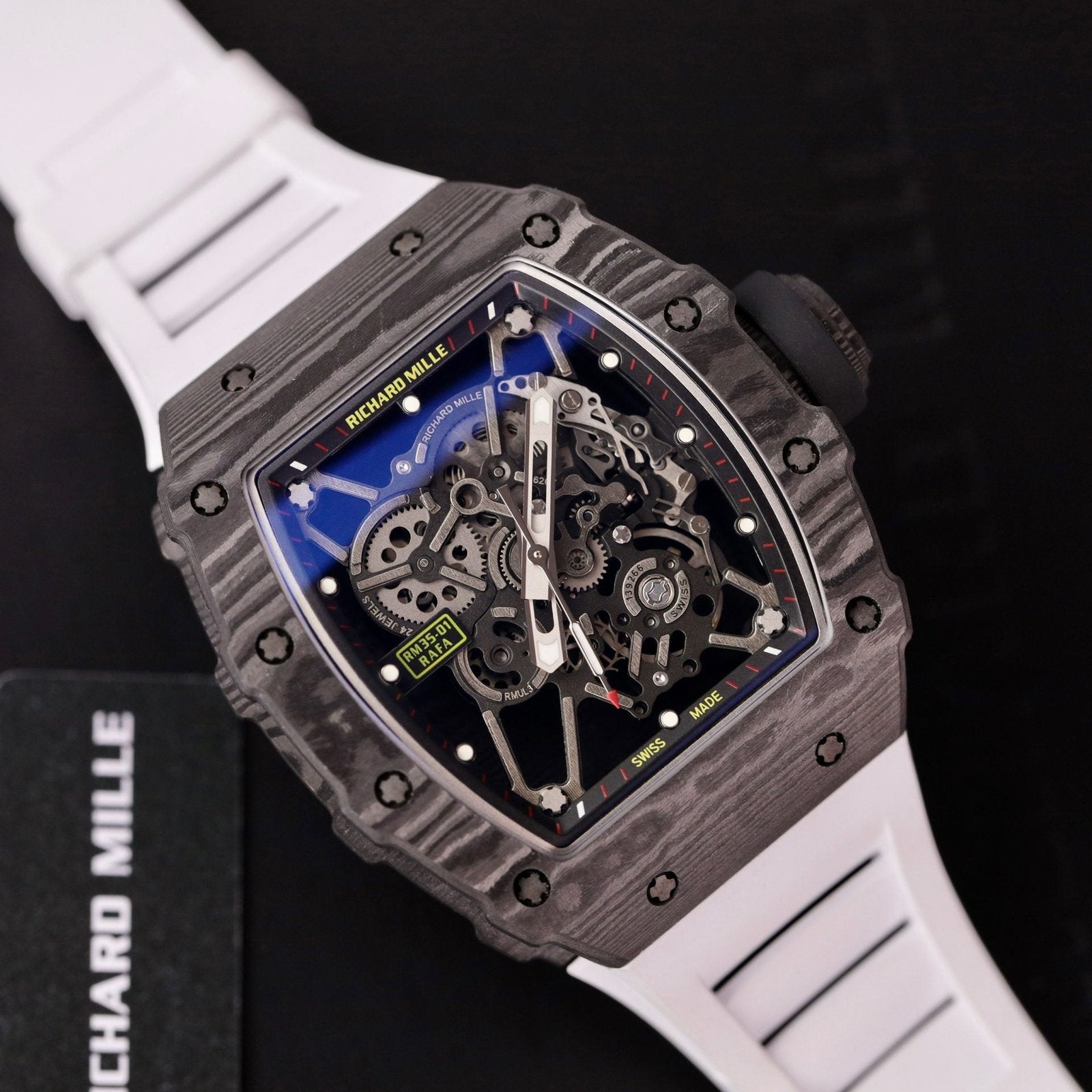 Richard Mille  Watch RM35-01 Carbon Rubber Strap 44mm