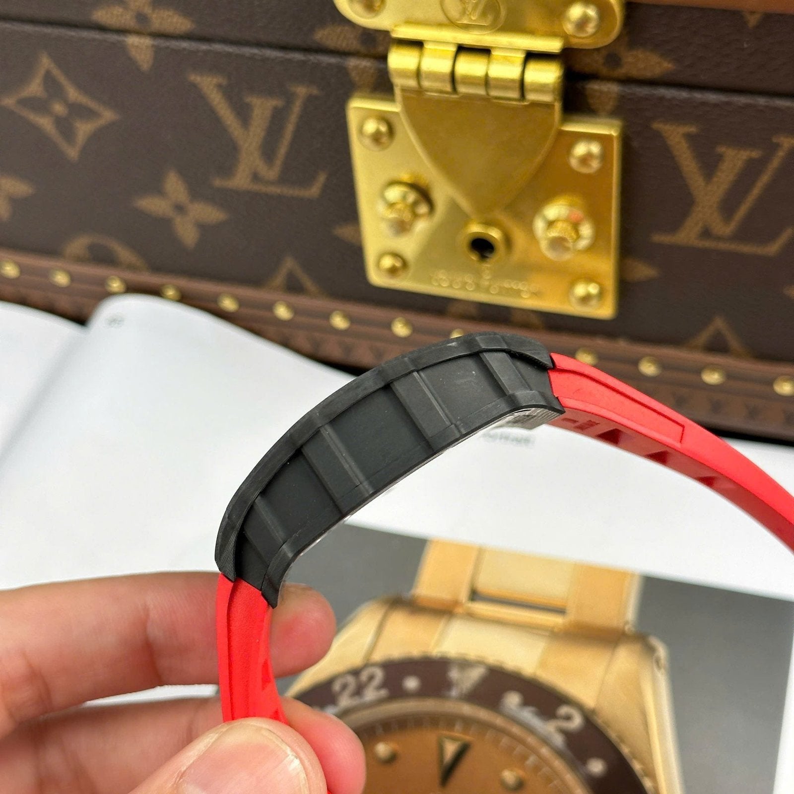 Richard Mille RM35-02 Rafael Nadal Carbon Watch Red 44mm