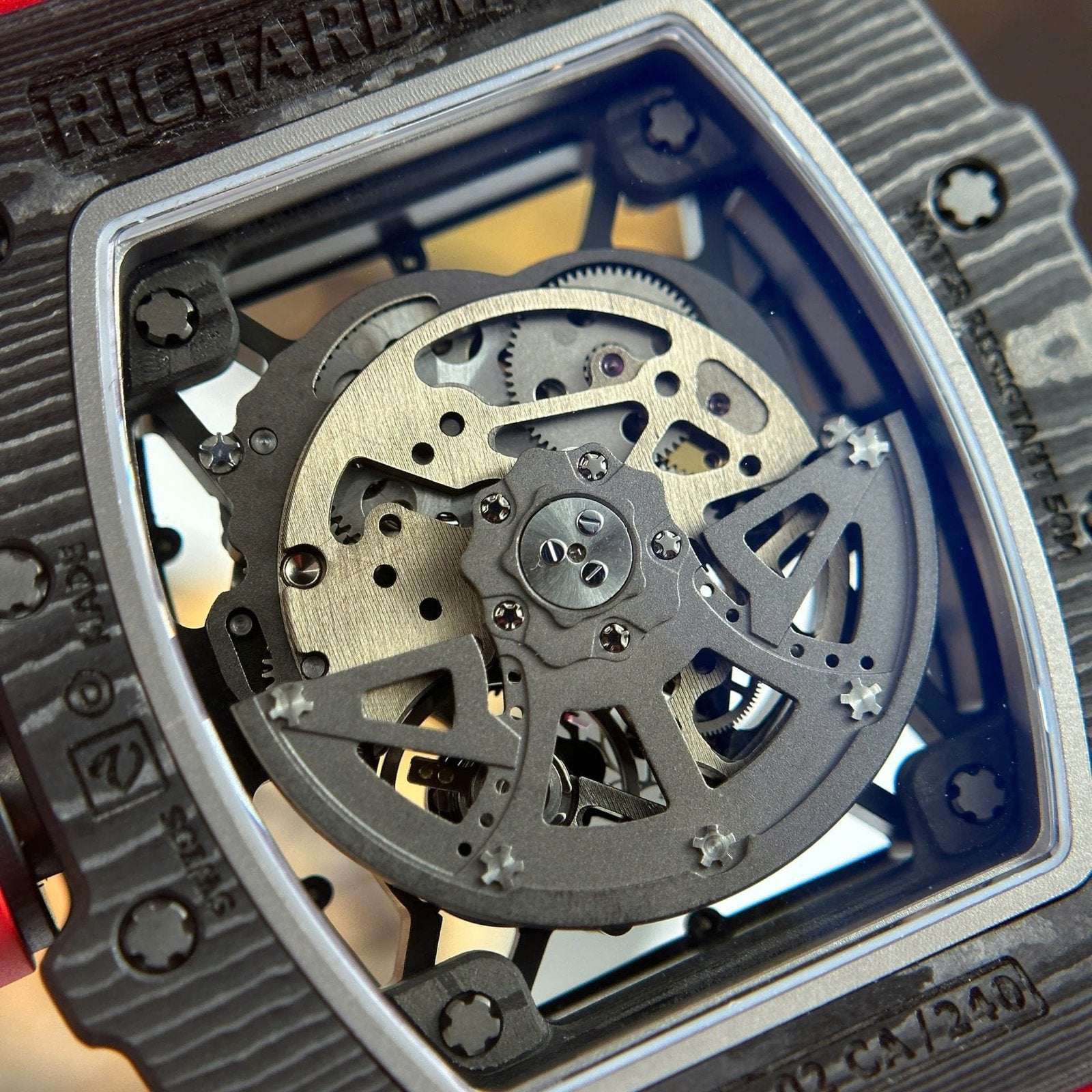 Richard Mille RM35-02 Rafael Nadal Carbon Watch Red 44mm