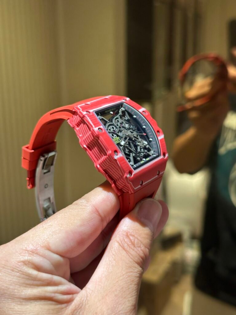 Richard Mille RM35-02 Watch Carbon Fiber Red 45mm