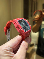 Richard Mille RM35-02 Watch Carbon Fiber Red 45mm