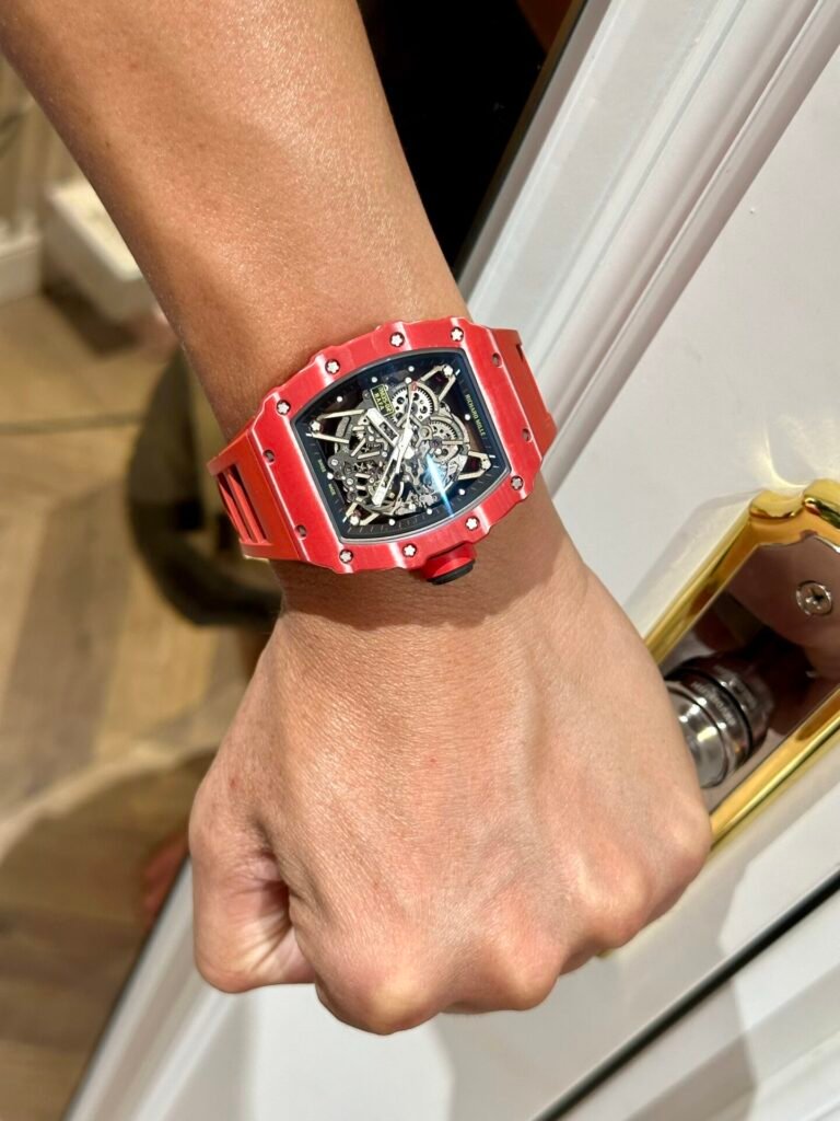 Richard Mille RM35-02 Watch Carbon Fiber Red 45mm