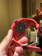 Richard Mille RM35-02 Watch Carbon Fiber Red 45mm