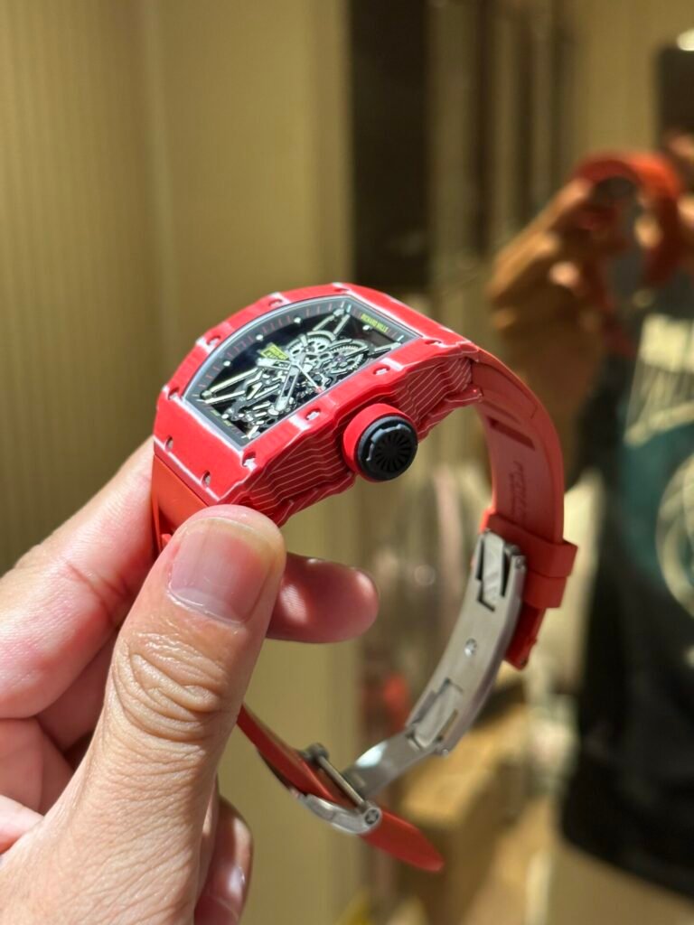 Richard Mille RM35-02 Watch Carbon Fiber Red 45mm