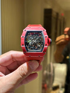 Richard Mille RM35-02 Watch Carbon Fiber Red 45mm
