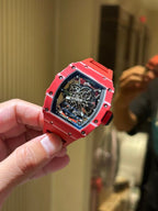 Richard Mille RM35-02 Watch Carbon Fiber Red 45mm